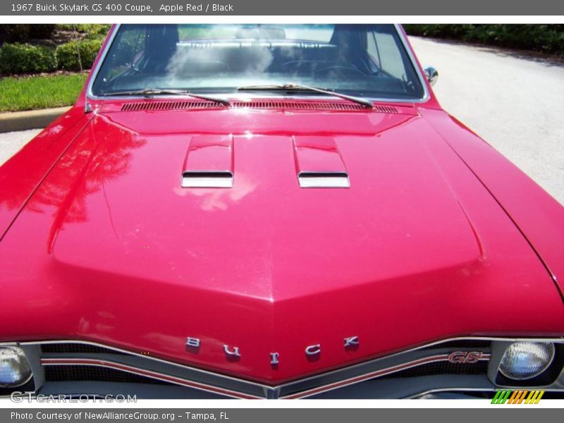 Apple Red / Black 1967 Buick Skylark GS 400 Coupe