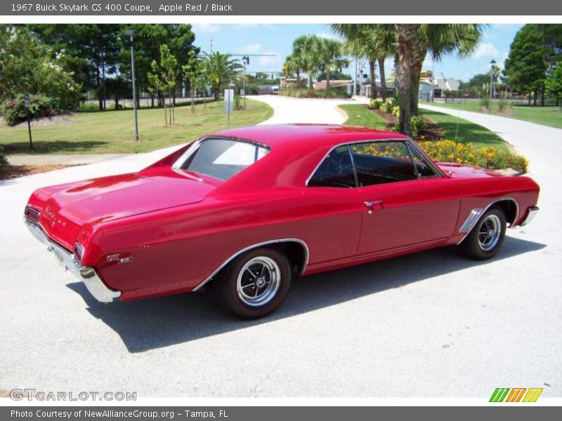 Apple Red / Black 1967 Buick Skylark GS 400 Coupe