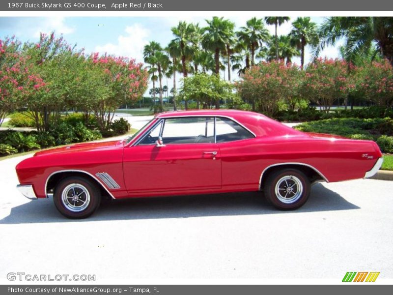Apple Red / Black 1967 Buick Skylark GS 400 Coupe