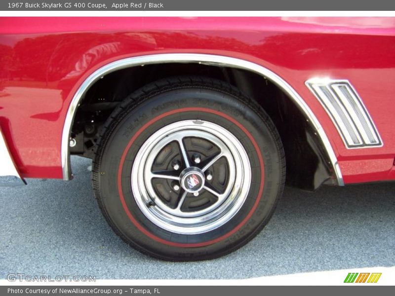 Apple Red / Black 1967 Buick Skylark GS 400 Coupe