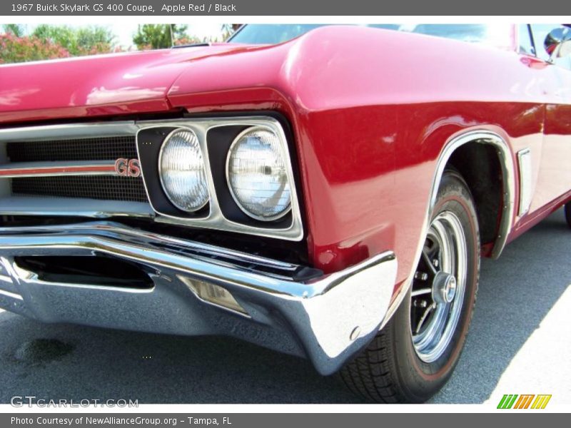 Apple Red / Black 1967 Buick Skylark GS 400 Coupe