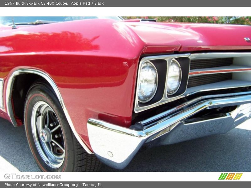 Apple Red / Black 1967 Buick Skylark GS 400 Coupe