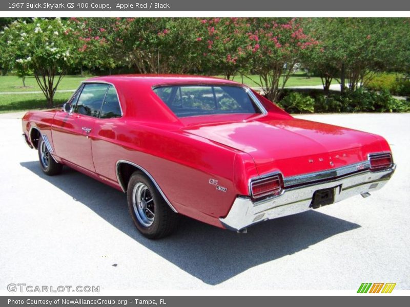 Apple Red / Black 1967 Buick Skylark GS 400 Coupe