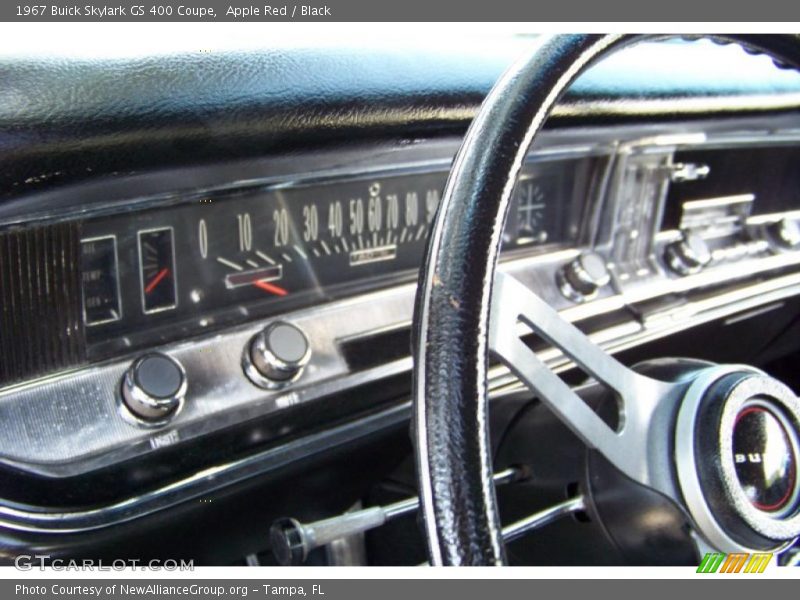 Apple Red / Black 1967 Buick Skylark GS 400 Coupe