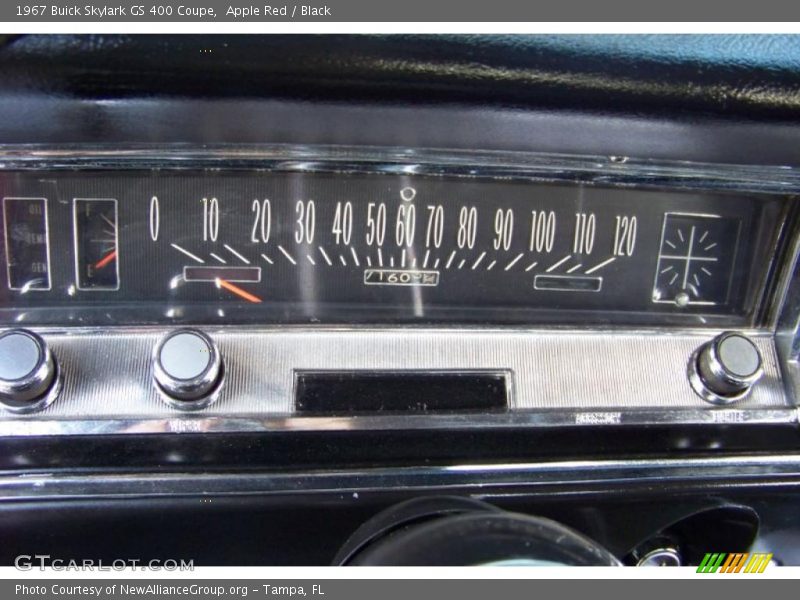 Apple Red / Black 1967 Buick Skylark GS 400 Coupe