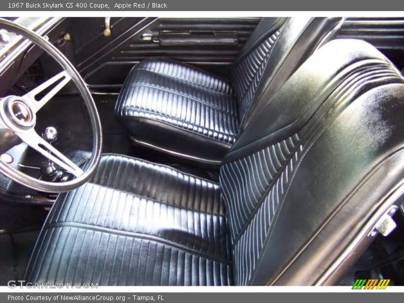 Apple Red / Black 1967 Buick Skylark GS 400 Coupe