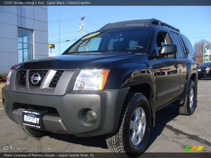 Super Black / Steel/Graphite 2005 Nissan Xterra S 4x4