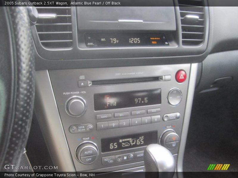 Atlantic Blue Pearl / Off Black 2005 Subaru Outback 2.5XT Wagon