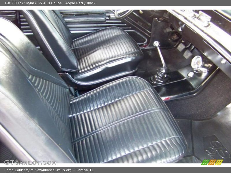 Apple Red / Black 1967 Buick Skylark GS 400 Coupe