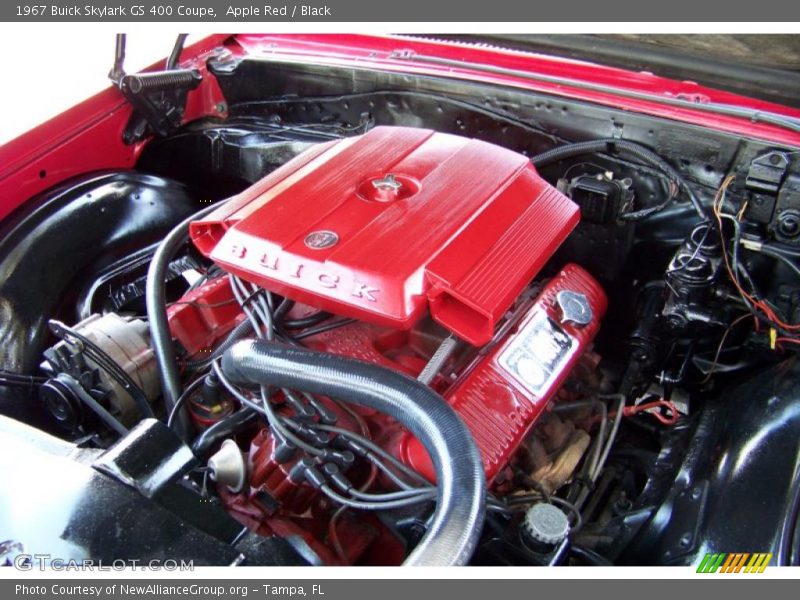 Apple Red / Black 1967 Buick Skylark GS 400 Coupe