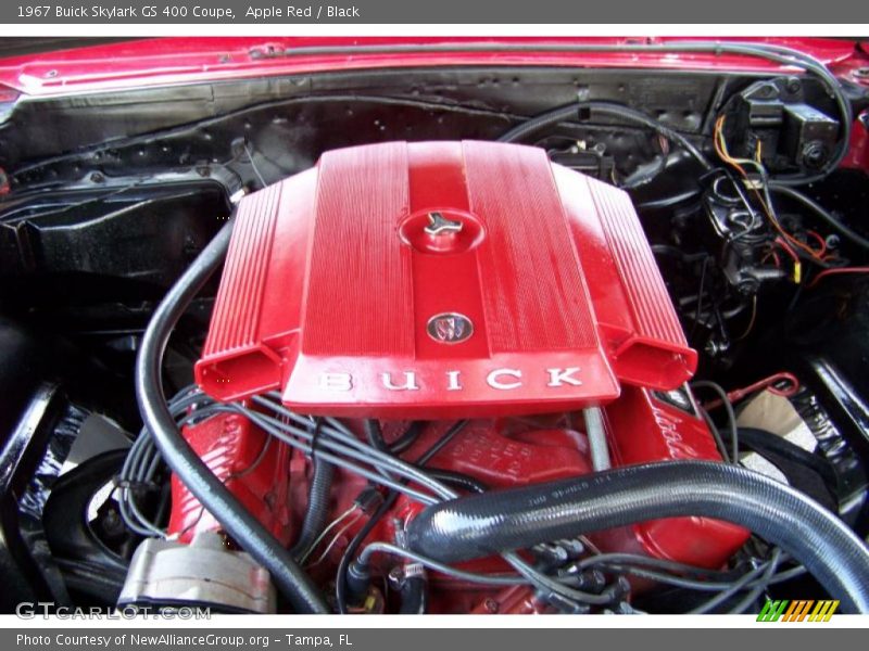 Apple Red / Black 1967 Buick Skylark GS 400 Coupe