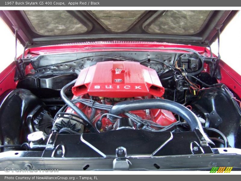 Apple Red / Black 1967 Buick Skylark GS 400 Coupe