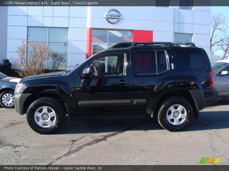Super Black / Steel/Graphite 2005 Nissan Xterra S 4x4