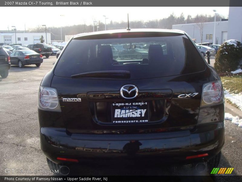 Brilliant Black / Black 2007 Mazda CX-7 Touring