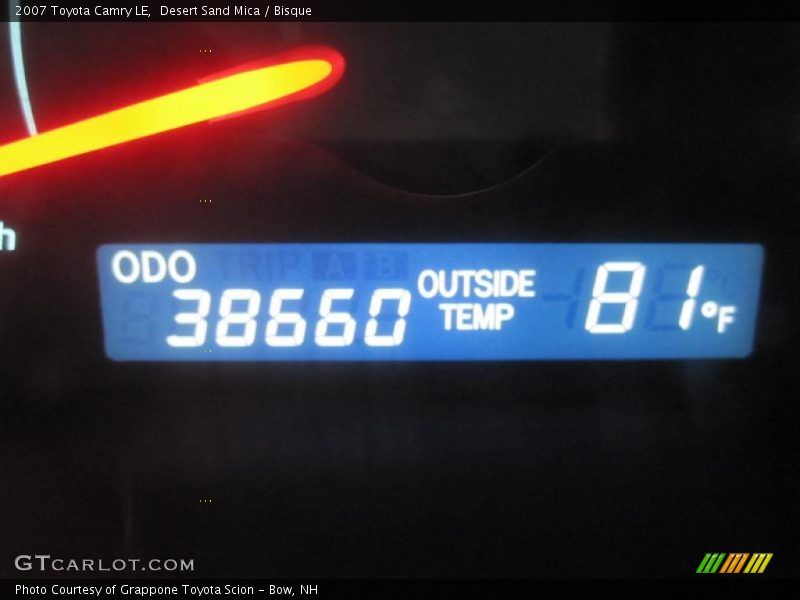 Desert Sand Mica / Bisque 2007 Toyota Camry LE