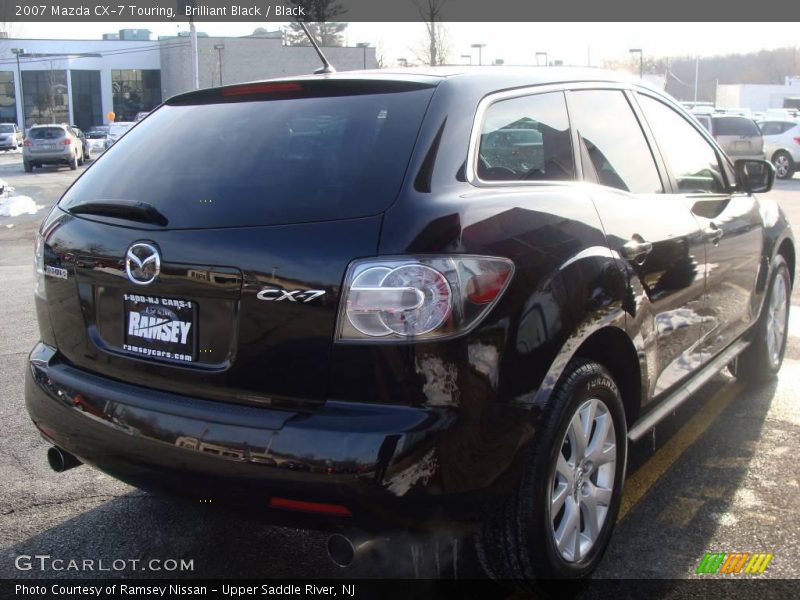 Brilliant Black / Black 2007 Mazda CX-7 Touring