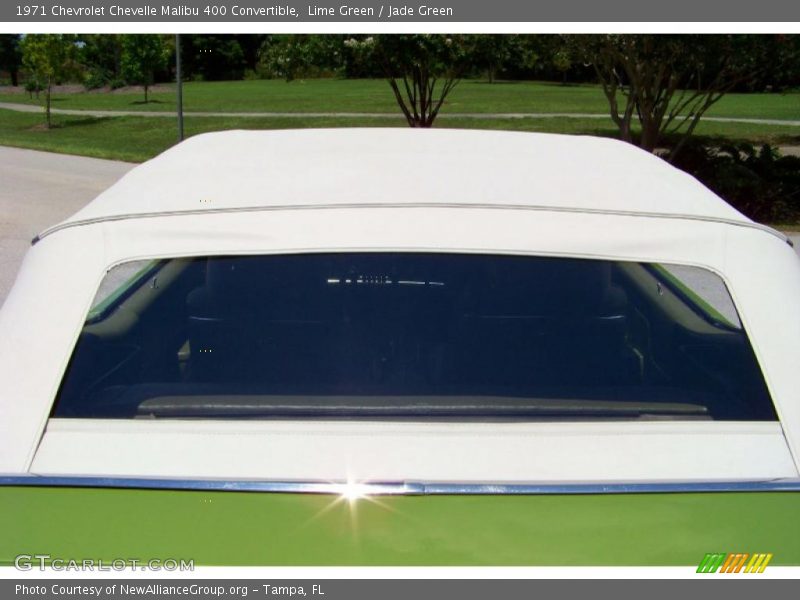 Lime Green / Jade Green 1971 Chevrolet Chevelle Malibu 400 Convertible