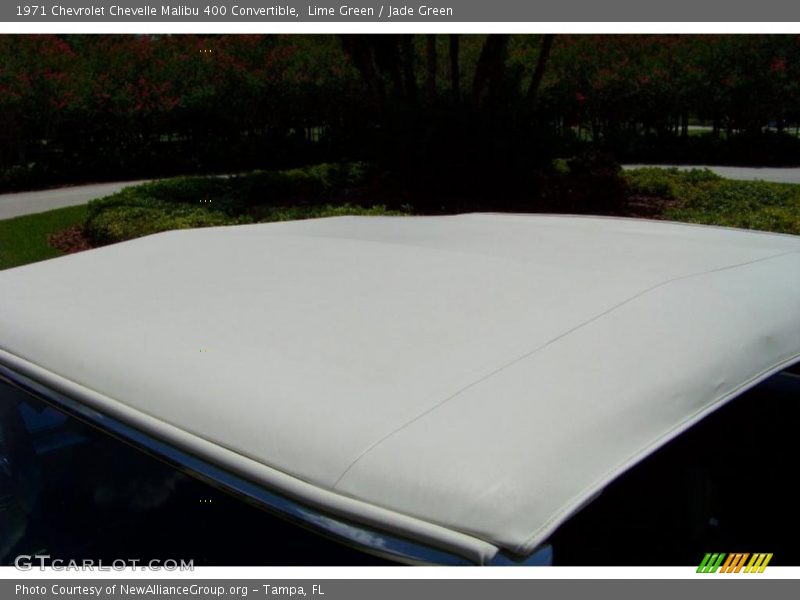 Lime Green / Jade Green 1971 Chevrolet Chevelle Malibu 400 Convertible