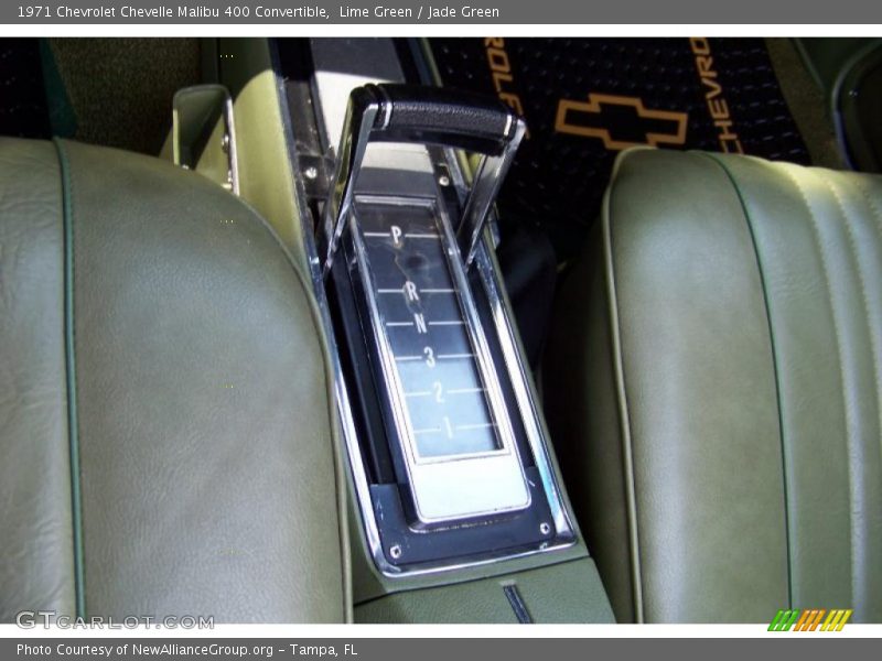 Lime Green / Jade Green 1971 Chevrolet Chevelle Malibu 400 Convertible