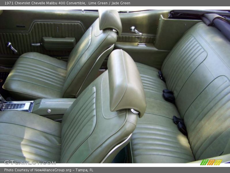 Lime Green / Jade Green 1971 Chevrolet Chevelle Malibu 400 Convertible