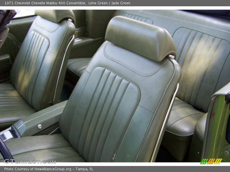 Lime Green / Jade Green 1971 Chevrolet Chevelle Malibu 400 Convertible