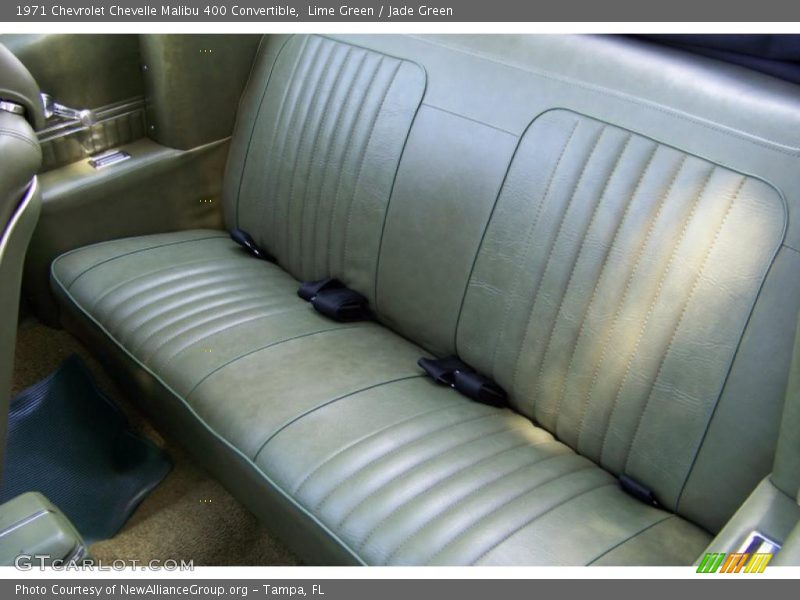 Lime Green / Jade Green 1971 Chevrolet Chevelle Malibu 400 Convertible