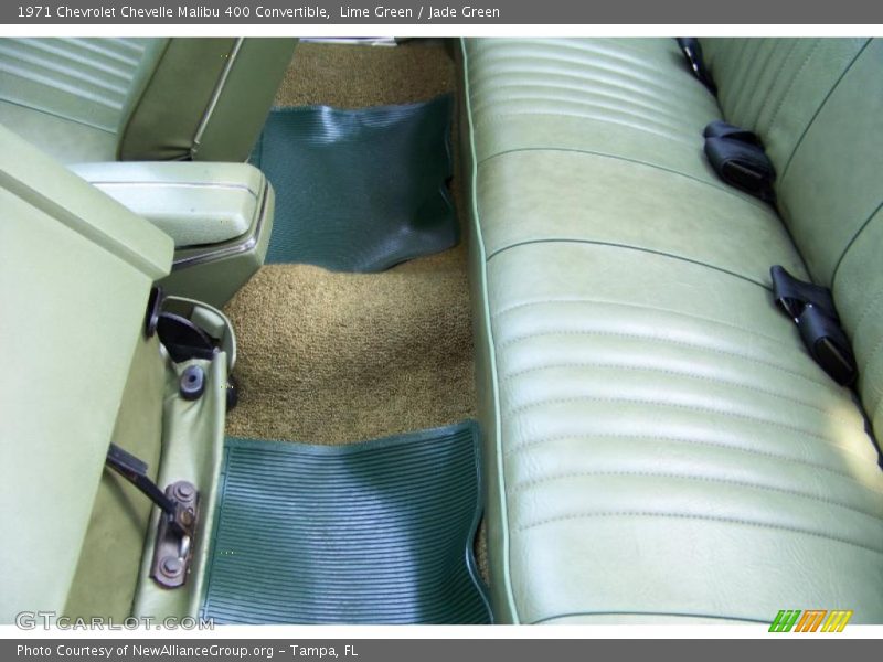 Lime Green / Jade Green 1971 Chevrolet Chevelle Malibu 400 Convertible