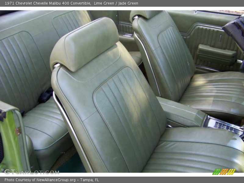 Lime Green / Jade Green 1971 Chevrolet Chevelle Malibu 400 Convertible