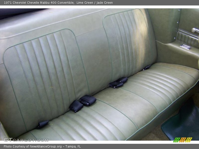 Lime Green / Jade Green 1971 Chevrolet Chevelle Malibu 400 Convertible