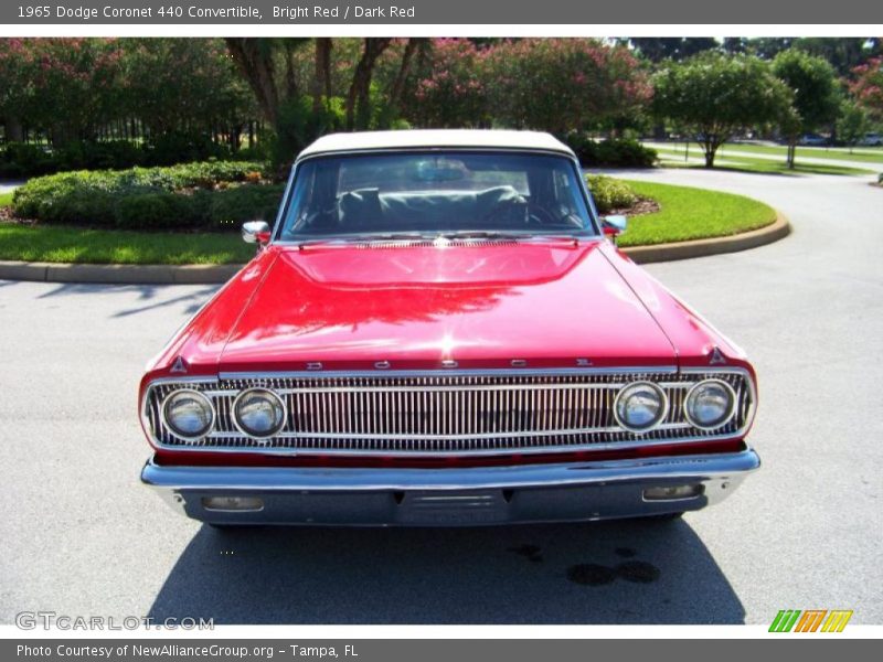 Bright Red / Dark Red 1965 Dodge Coronet 440 Convertible