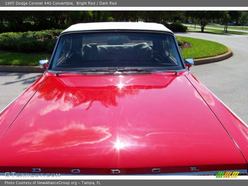 Bright Red / Dark Red 1965 Dodge Coronet 440 Convertible