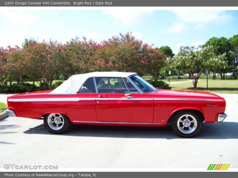  1965 Coronet 440 Convertible Bright Red