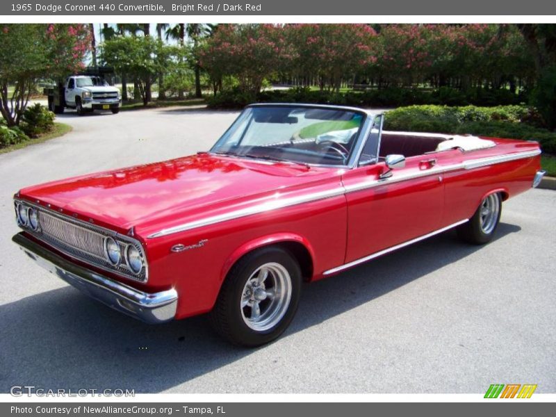 Front 3/4 View of 1965 Coronet 440 Convertible
