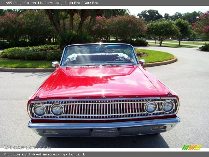 Bright Red / Dark Red 1965 Dodge Coronet 440 Convertible