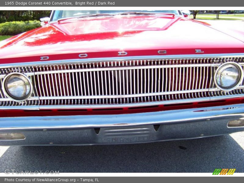 Bright Red / Dark Red 1965 Dodge Coronet 440 Convertible
