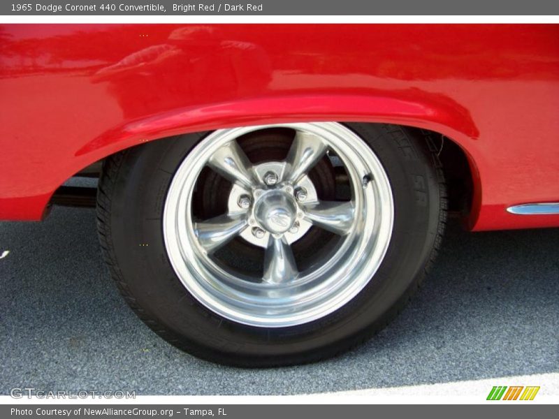 Custom Wheels of 1965 Coronet 440 Convertible