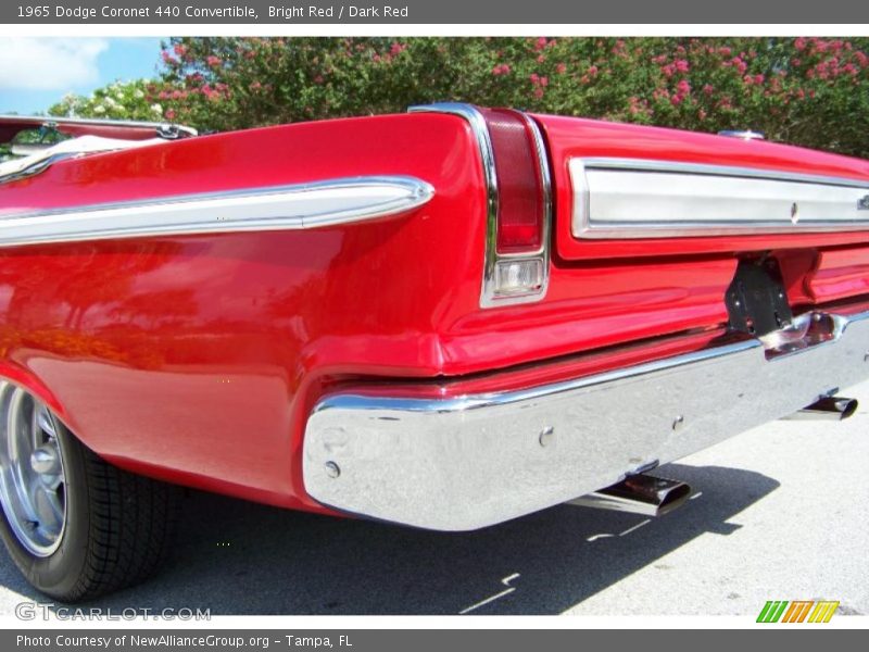 Bright Red / Dark Red 1965 Dodge Coronet 440 Convertible