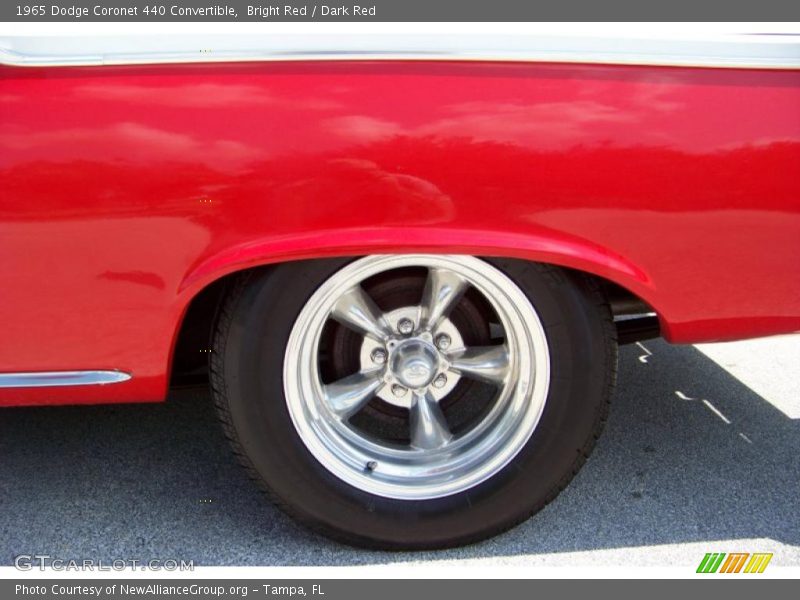 Bright Red / Dark Red 1965 Dodge Coronet 440 Convertible