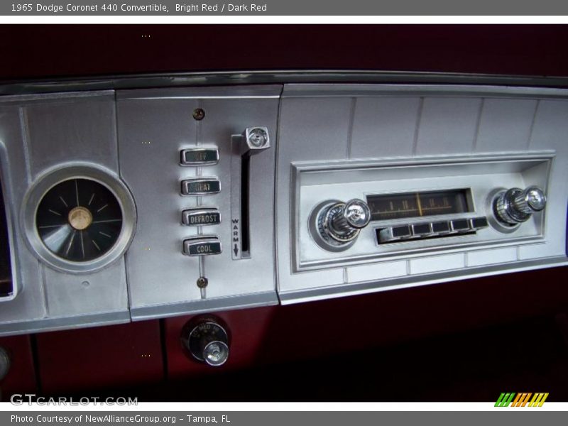Bright Red / Dark Red 1965 Dodge Coronet 440 Convertible