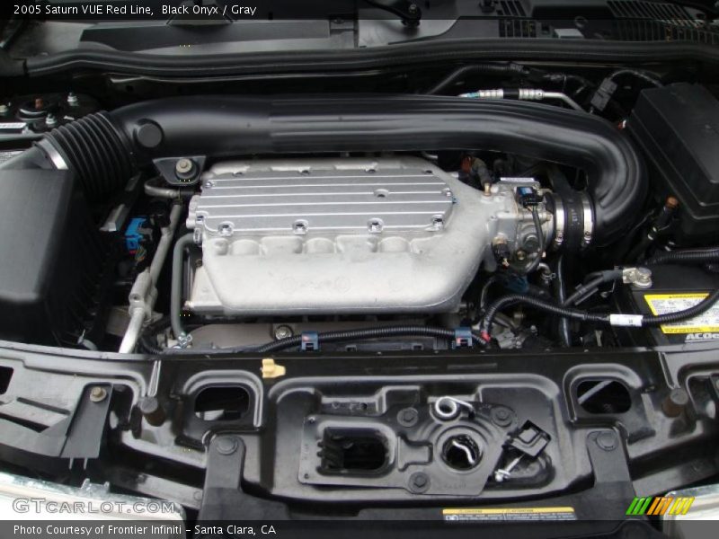 Black Onyx / Gray 2005 Saturn VUE Red Line