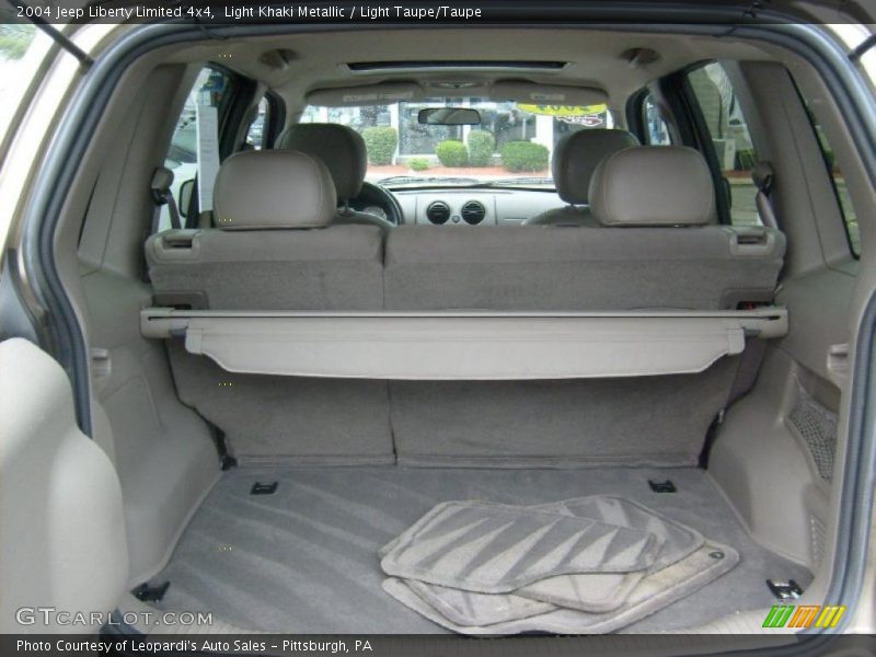 Light Khaki Metallic / Light Taupe/Taupe 2004 Jeep Liberty Limited 4x4