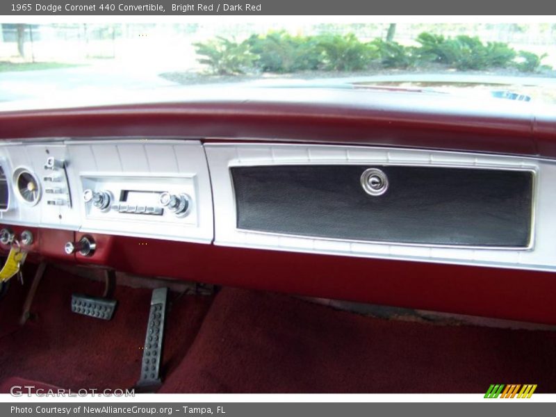 Bright Red / Dark Red 1965 Dodge Coronet 440 Convertible