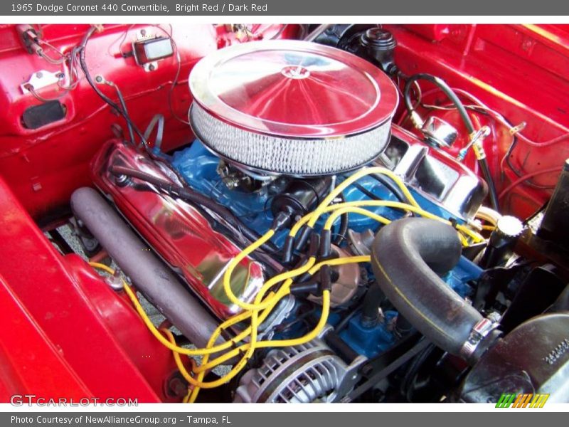  1965 Coronet 440 Convertible Engine - 361 cid V8