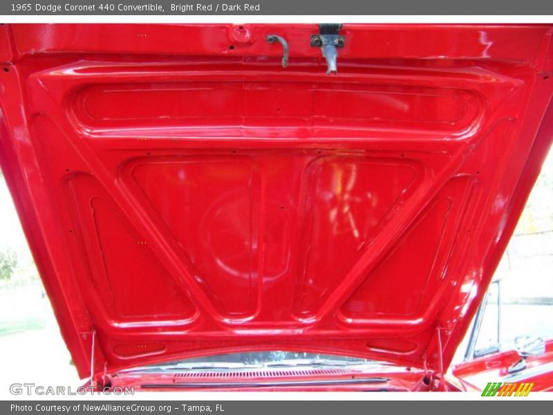 Bright Red / Dark Red 1965 Dodge Coronet 440 Convertible