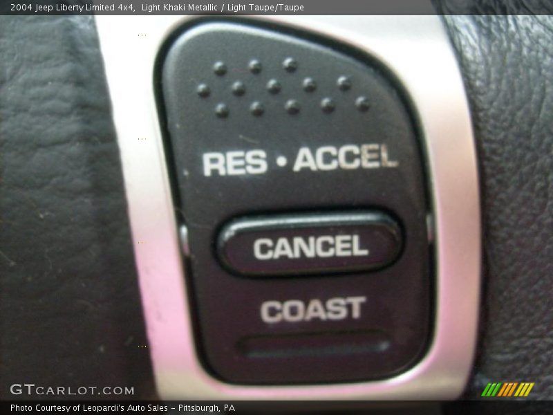 Light Khaki Metallic / Light Taupe/Taupe 2004 Jeep Liberty Limited 4x4
