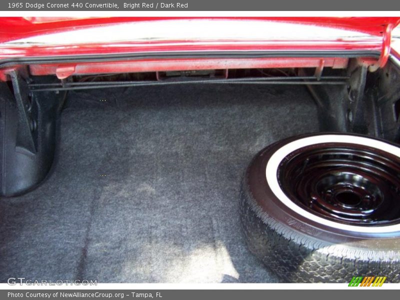  1965 Coronet 440 Convertible Trunk