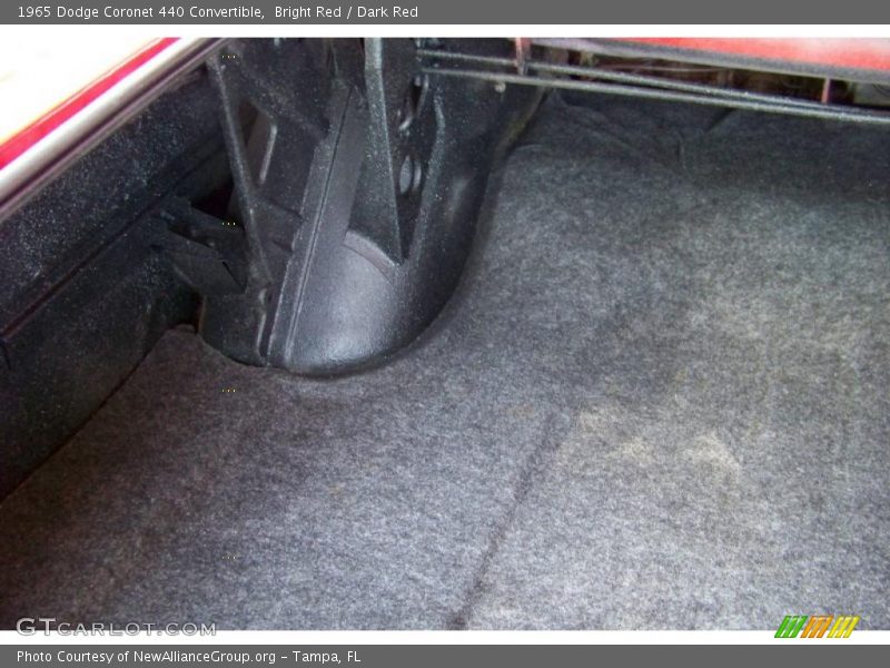 Bright Red / Dark Red 1965 Dodge Coronet 440 Convertible