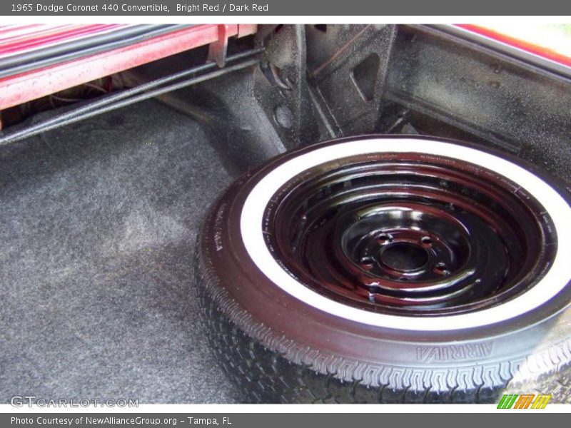 Bright Red / Dark Red 1965 Dodge Coronet 440 Convertible