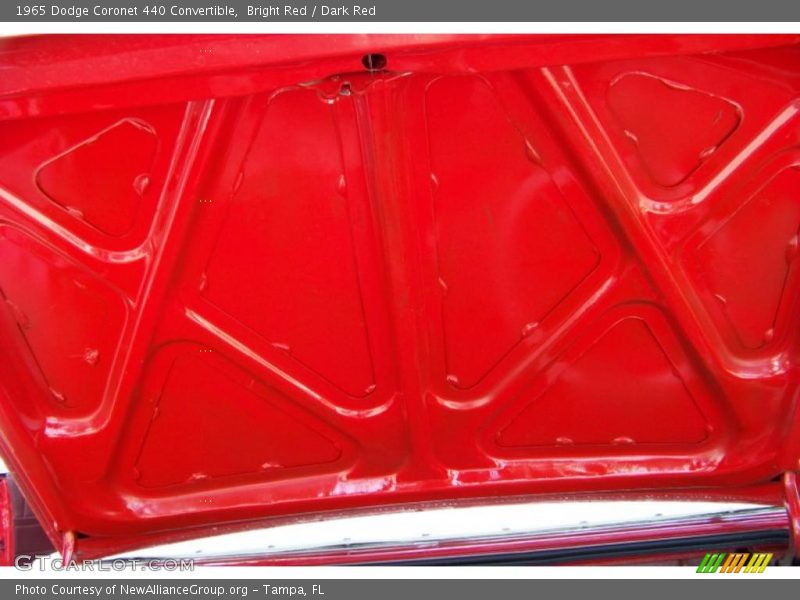 Bright Red / Dark Red 1965 Dodge Coronet 440 Convertible