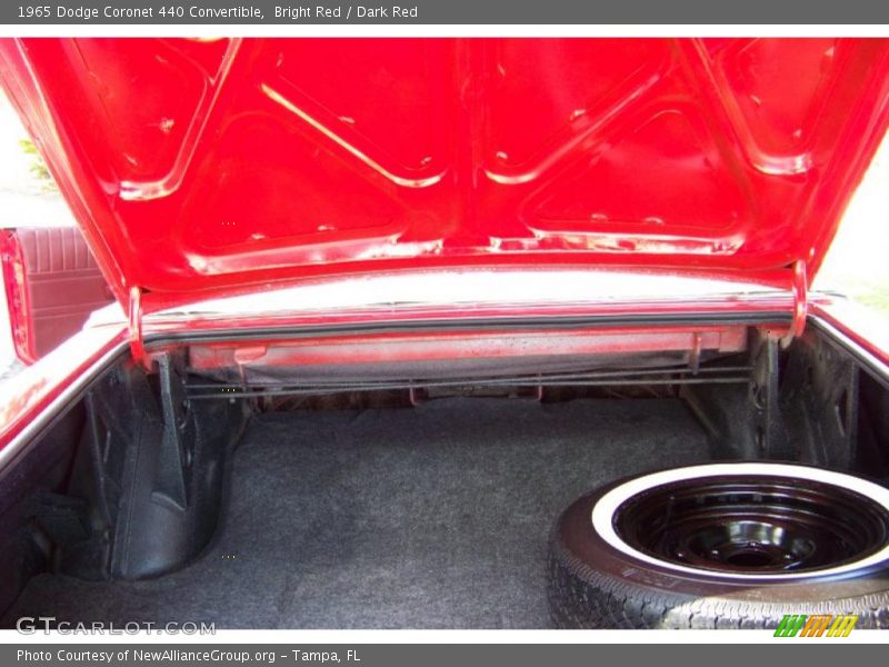 Bright Red / Dark Red 1965 Dodge Coronet 440 Convertible